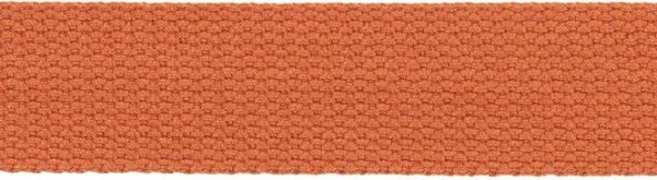 Gurtband 30mm Baumwolle - terracotta